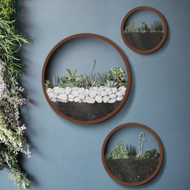 Sleek Scandinavian Wall Planter with Elegant Matte Finish