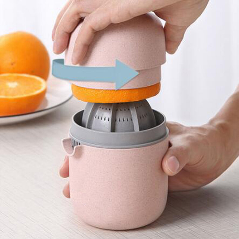 Compact Citrus Press with Non-Slip Base and Easy Clean Parts