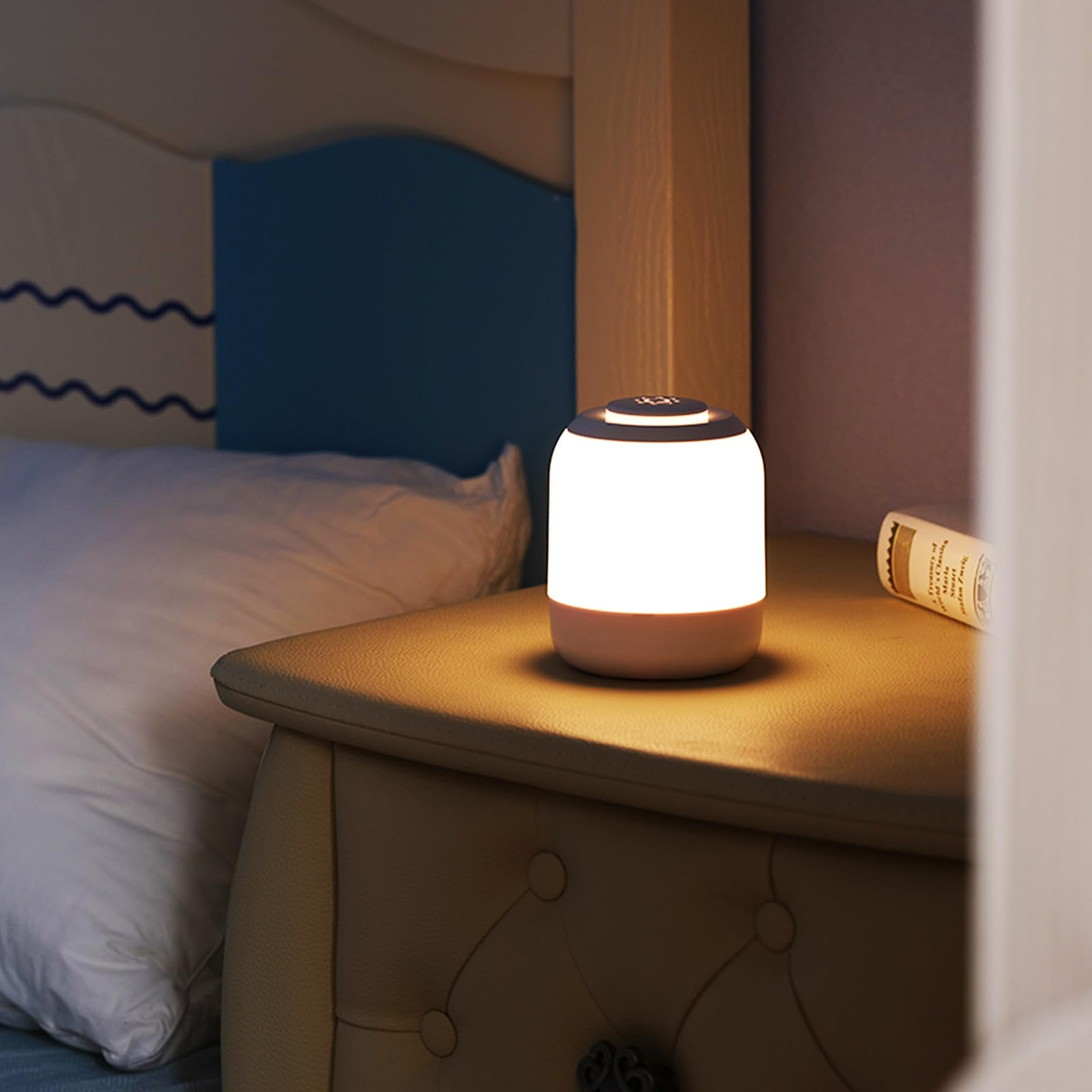 Compact Touch-Control LED Desk Lamp for Anywhere Use