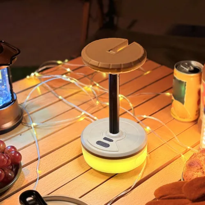 Portable USB Rechargeable Colorful String Lights for Outdoor Use