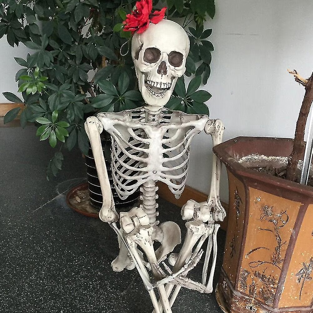 Flexible Halloween Skeleton Figure – Spooky Seasonal Decor