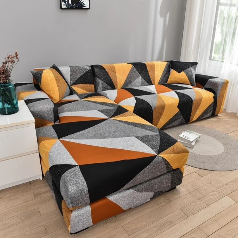 Flexible Sofa Protector with Foam Inserts for Standard Sizes