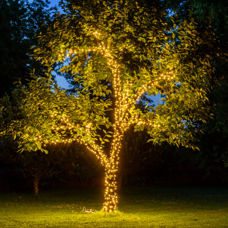 Eco-Friendly Solar Fairy Lights with Flexible Design and Auto Sensor