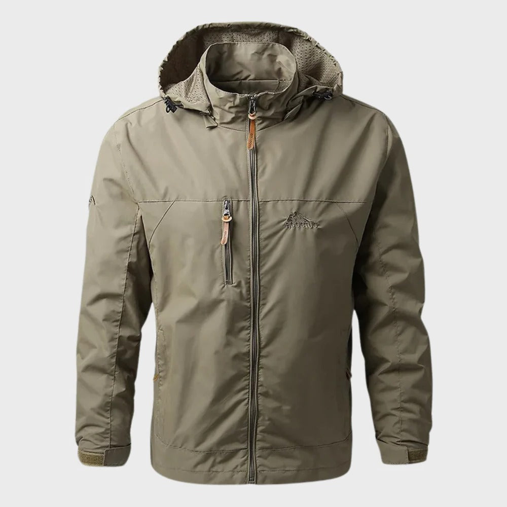 Men's All-Weather Protective Hooded Jacket