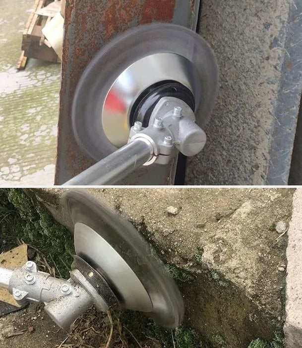 Sturdy Weed Removal Wheel for Powerful Yard Care
