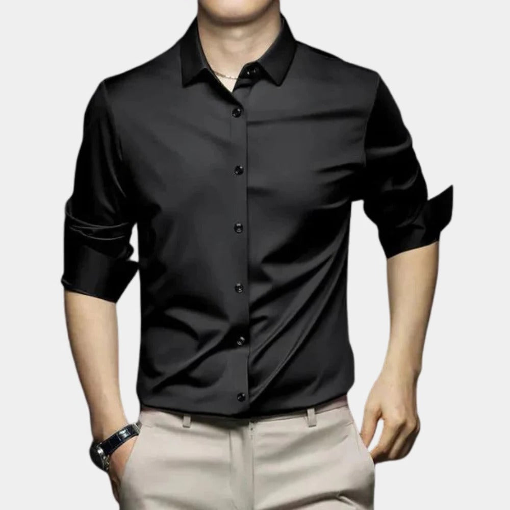 Essential No-Wrinkle Dress Shirt for Men