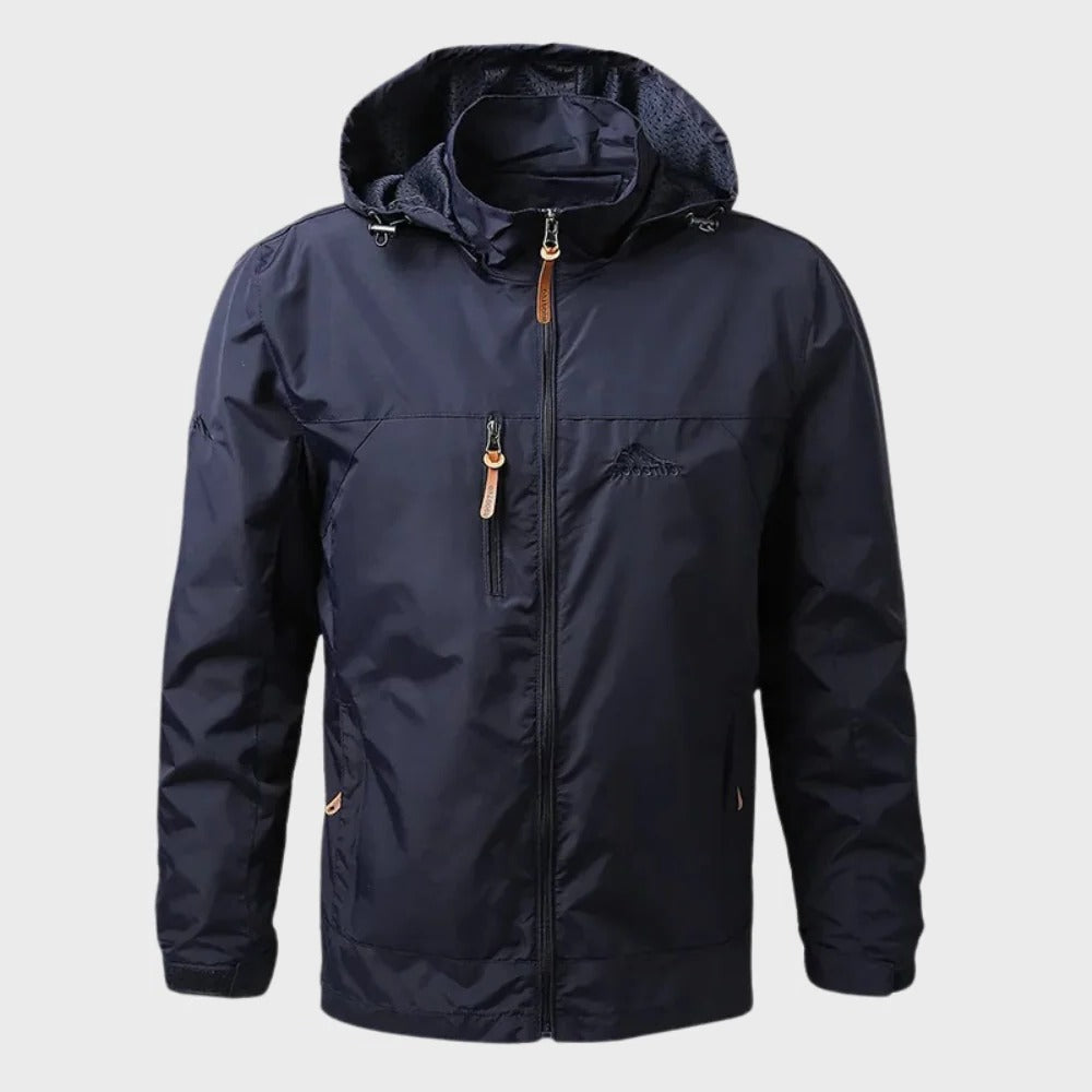 Men's All-Weather Protective Hooded Jacket