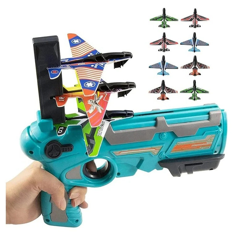 SkySlinger Manual Airplane Launcher – Effortless Glider for All Play Areas