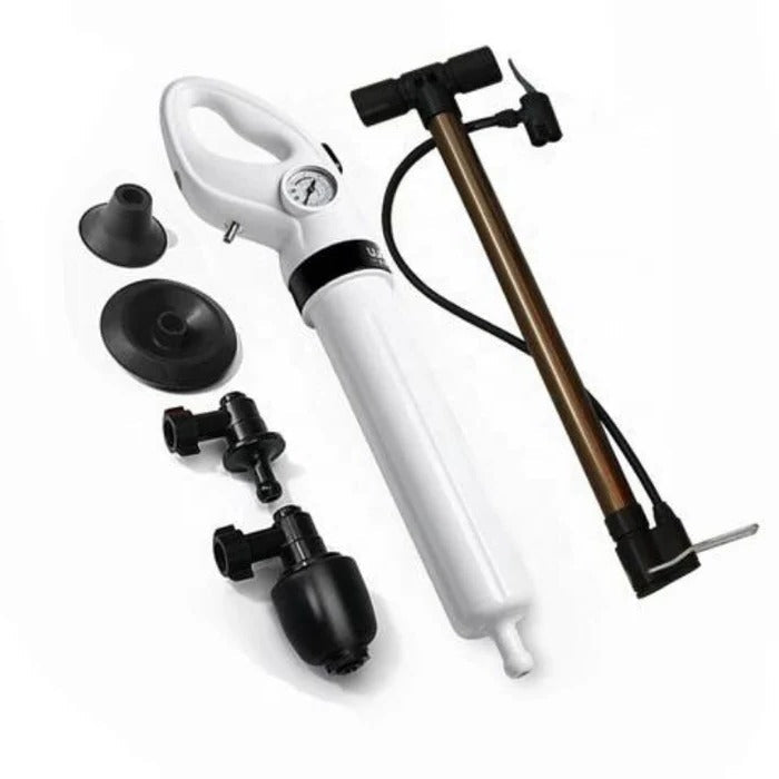 Powerful Air Burst Drain Cleaner and Toilet Unclogger