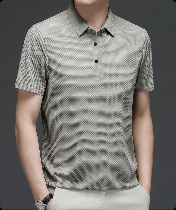 Men's Stylish Ventilated Short-Sleeve Shirt
