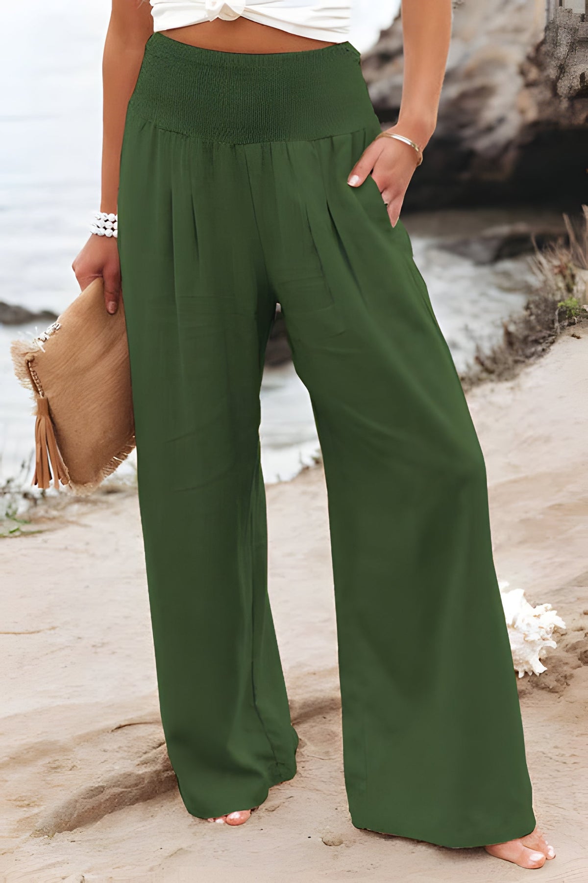 Chic and Versatile High-Waisted Trousers for Women