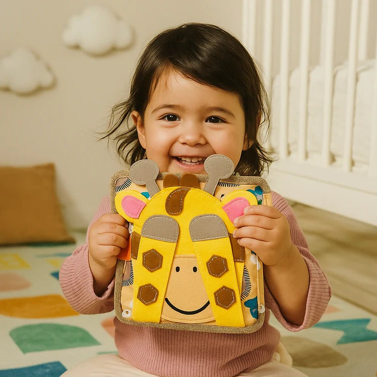 Interactive Sensory Learning Book for Toddlers