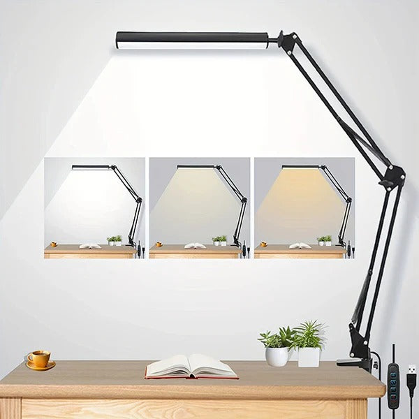 Versatile Clamp-On LED Work Lamp for Precision Lighting