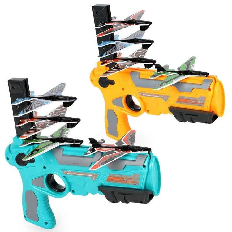 SkySlinger Manual Airplane Launcher – Effortless Glider for All Play Areas