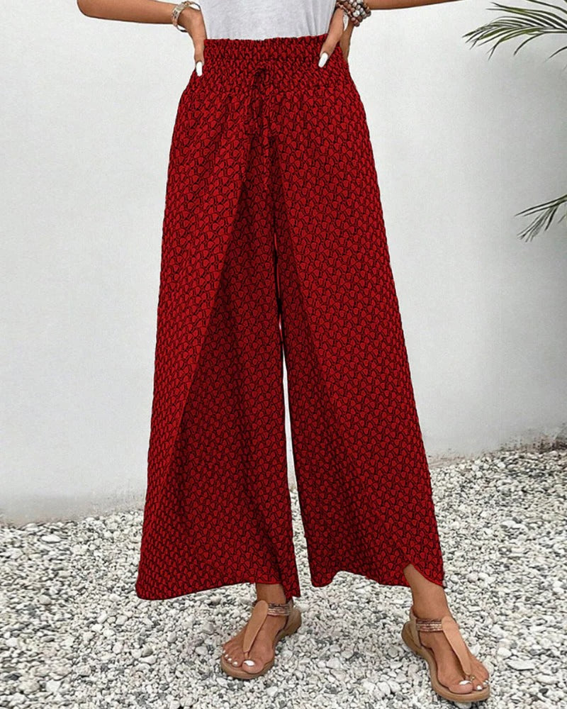 Chic Modern Trousers with Geometric Design