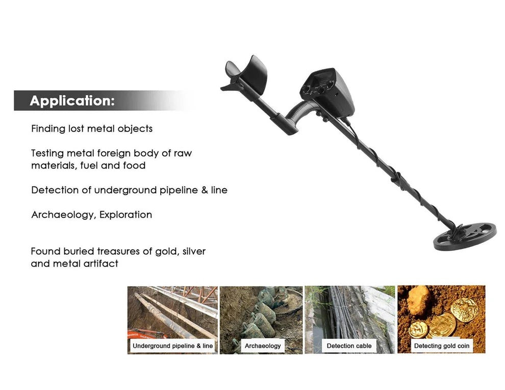 Versatile Metal Finder with HD Display