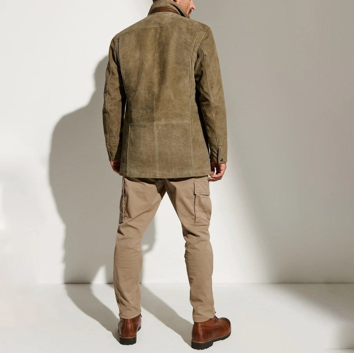 Classic Suede Jacket for Men