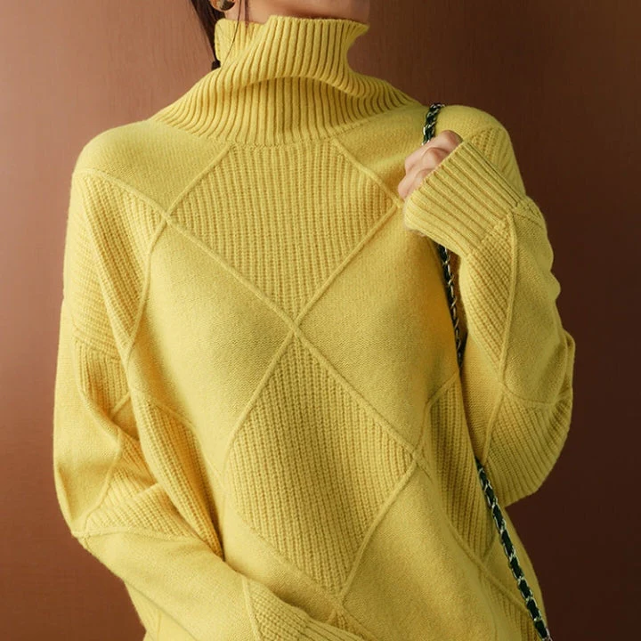 Cozy Elegance Wool Sweater for Women