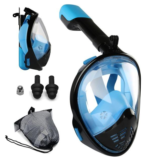 Panoramic Full Face Snorkel Mask for Ultimate Underwater Adventure