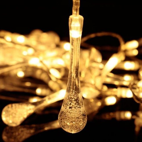 Eco-Friendly Solar String Lights (15.7FT, 20 LEDs)