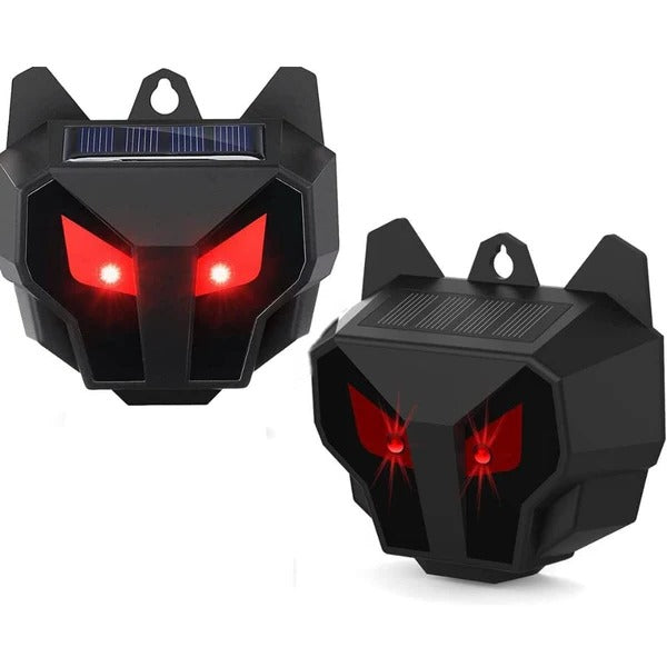 Eco-Friendly Solar Animal Deterrent System - 2 Pack