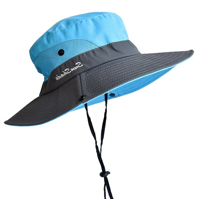Chic UV-Guard Folding Sun Hat - Your Stylish Shield Against the Sun!