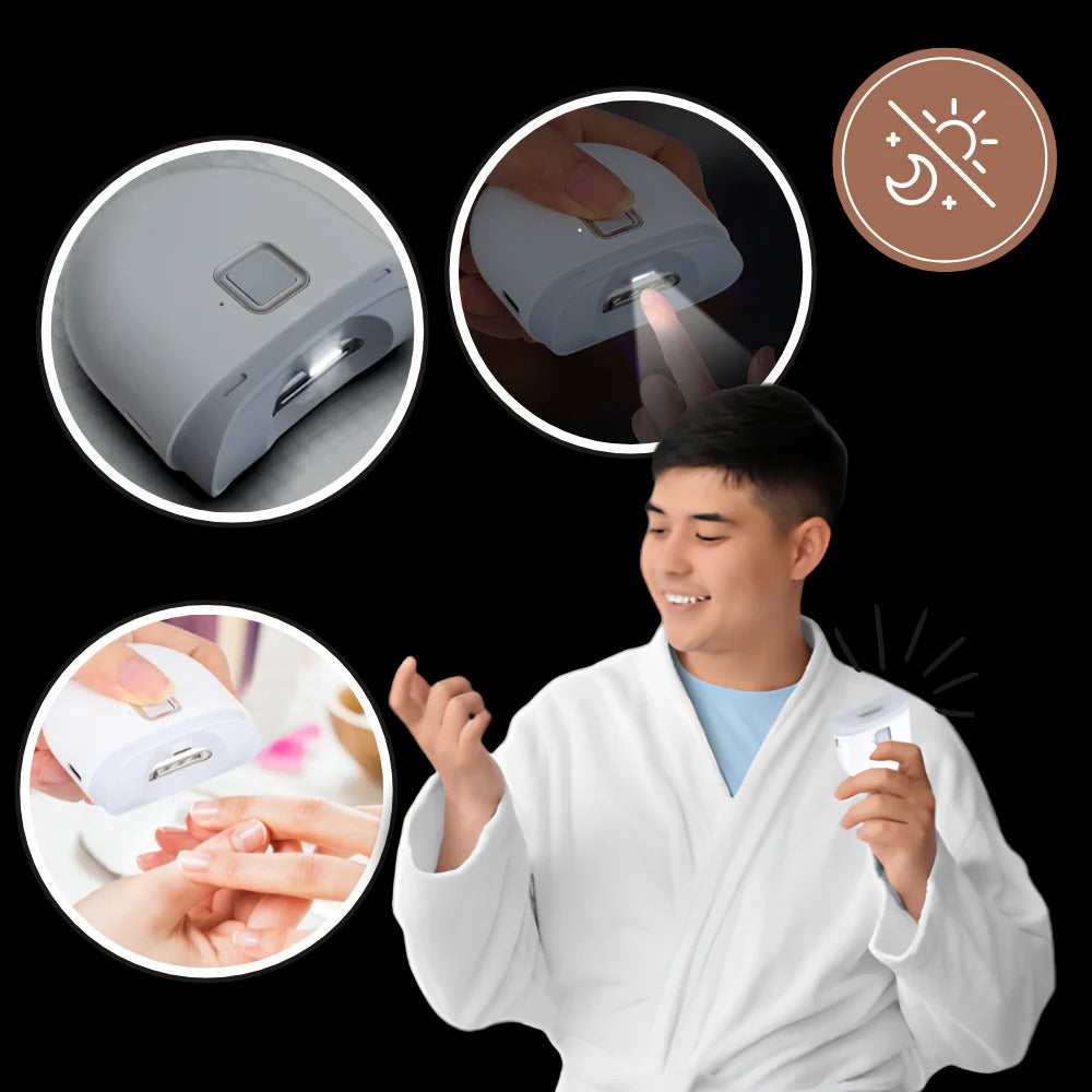 Smart Dual-Speed Nail Trimmer for Effortless Grooming