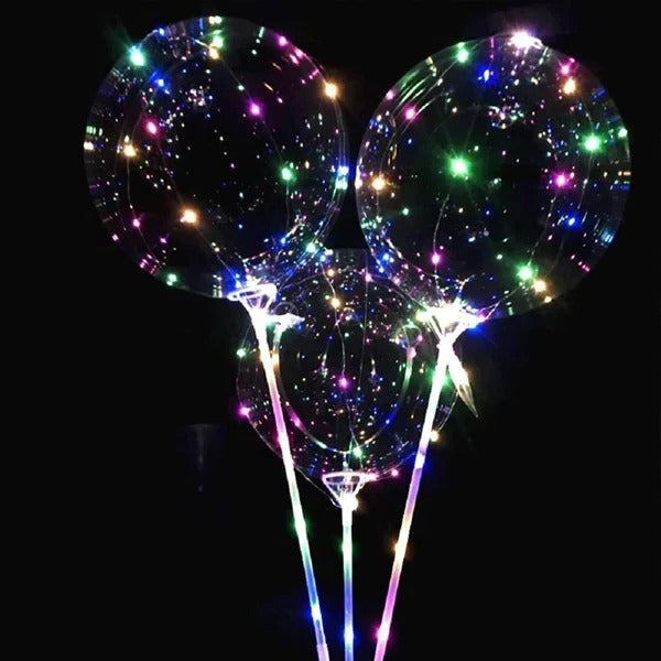 Reusable LED Glow Balloons for Celebrations