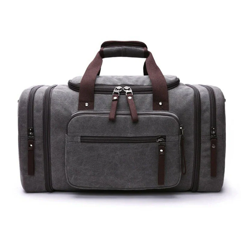 Spacious Canvas Adventure Duffel Bag
