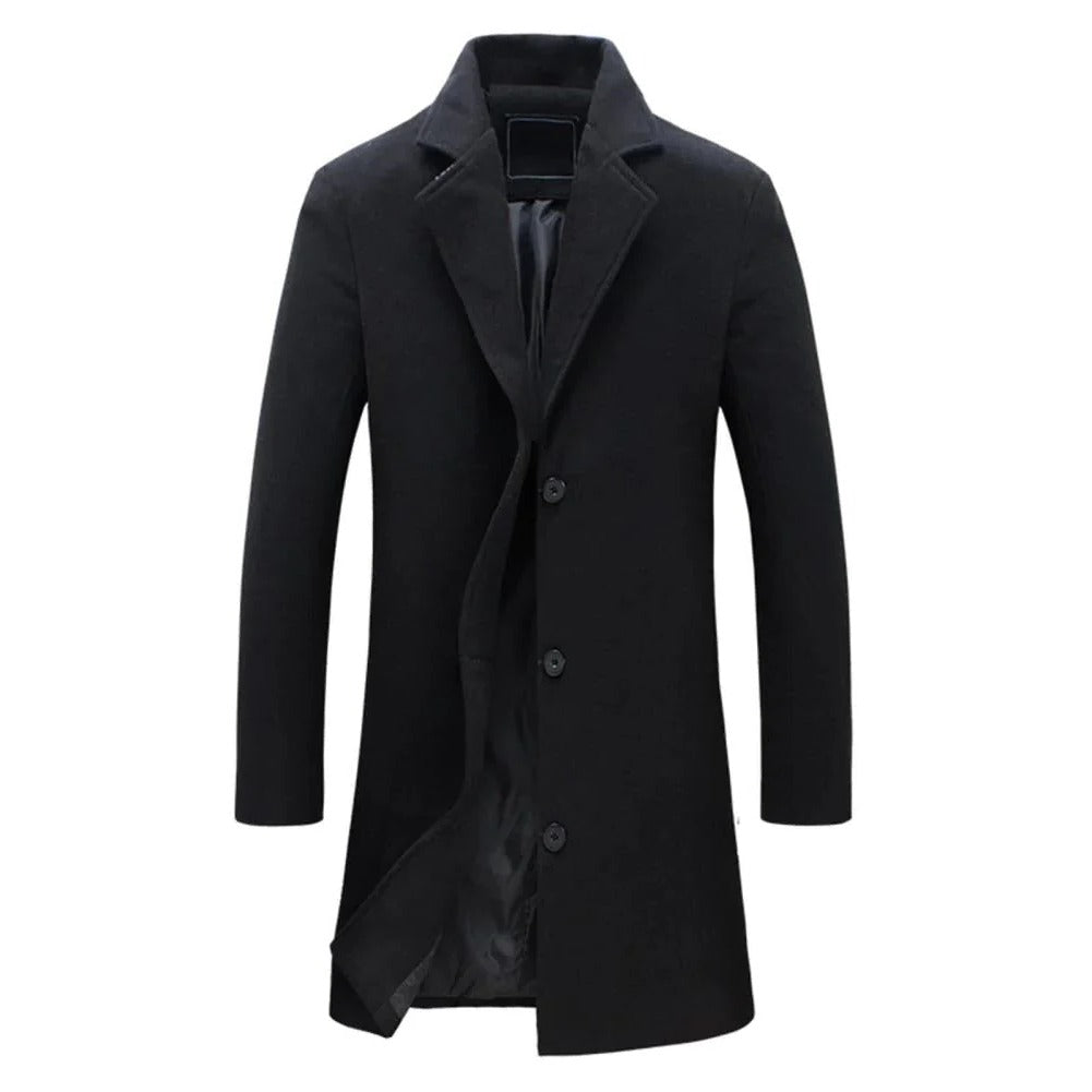 Stylish Long Men's Winter Jacket for Ultimate Warmth