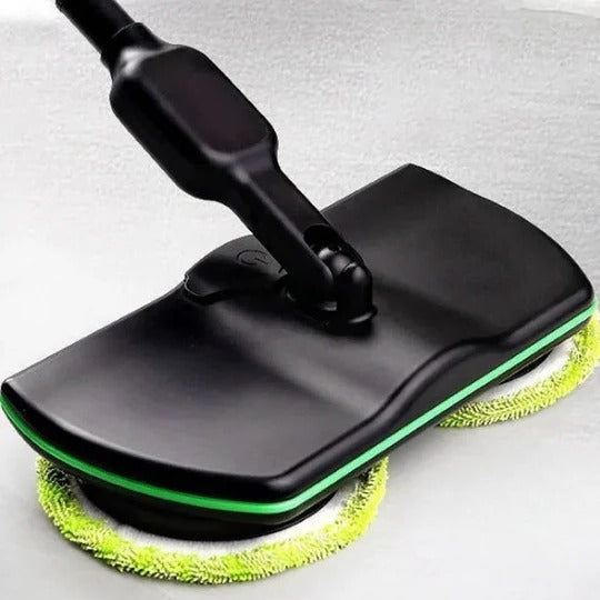 SwiftClean Cordless Electric Mop – Rechargeable Floor Scrubber with 180° Pivoting Head