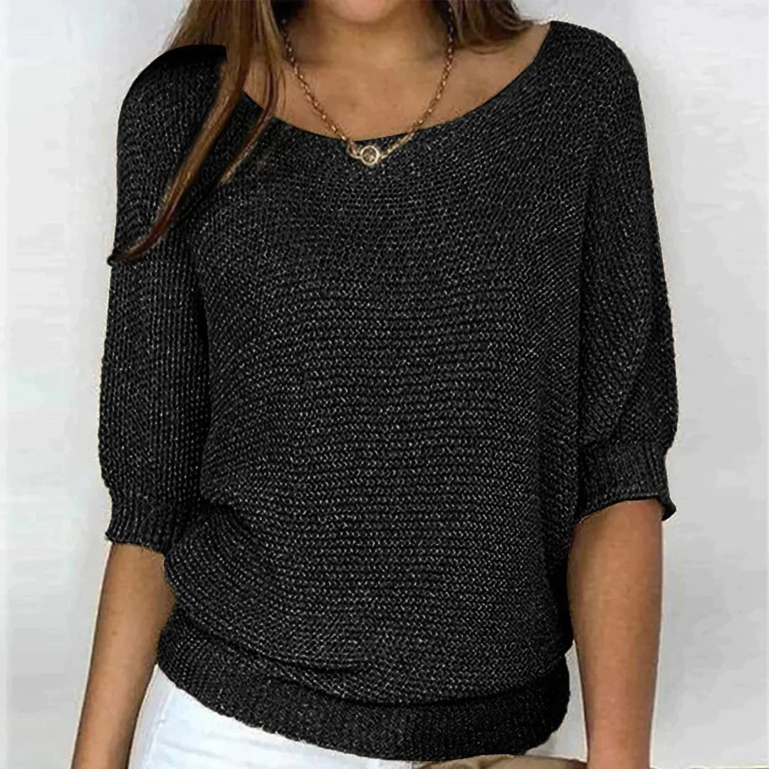 Chic and Cozy Knitwear Top