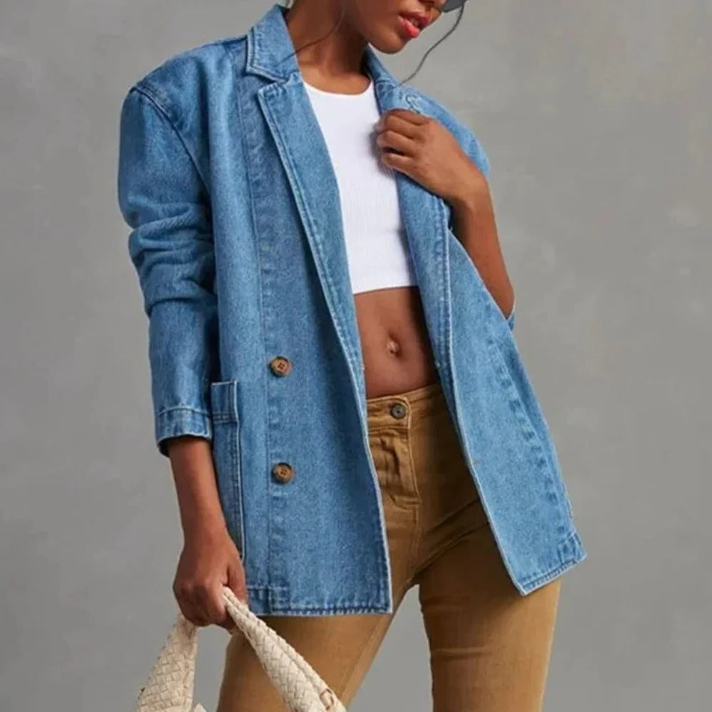 Chic Women’s Denim Jacket for Effortless Style