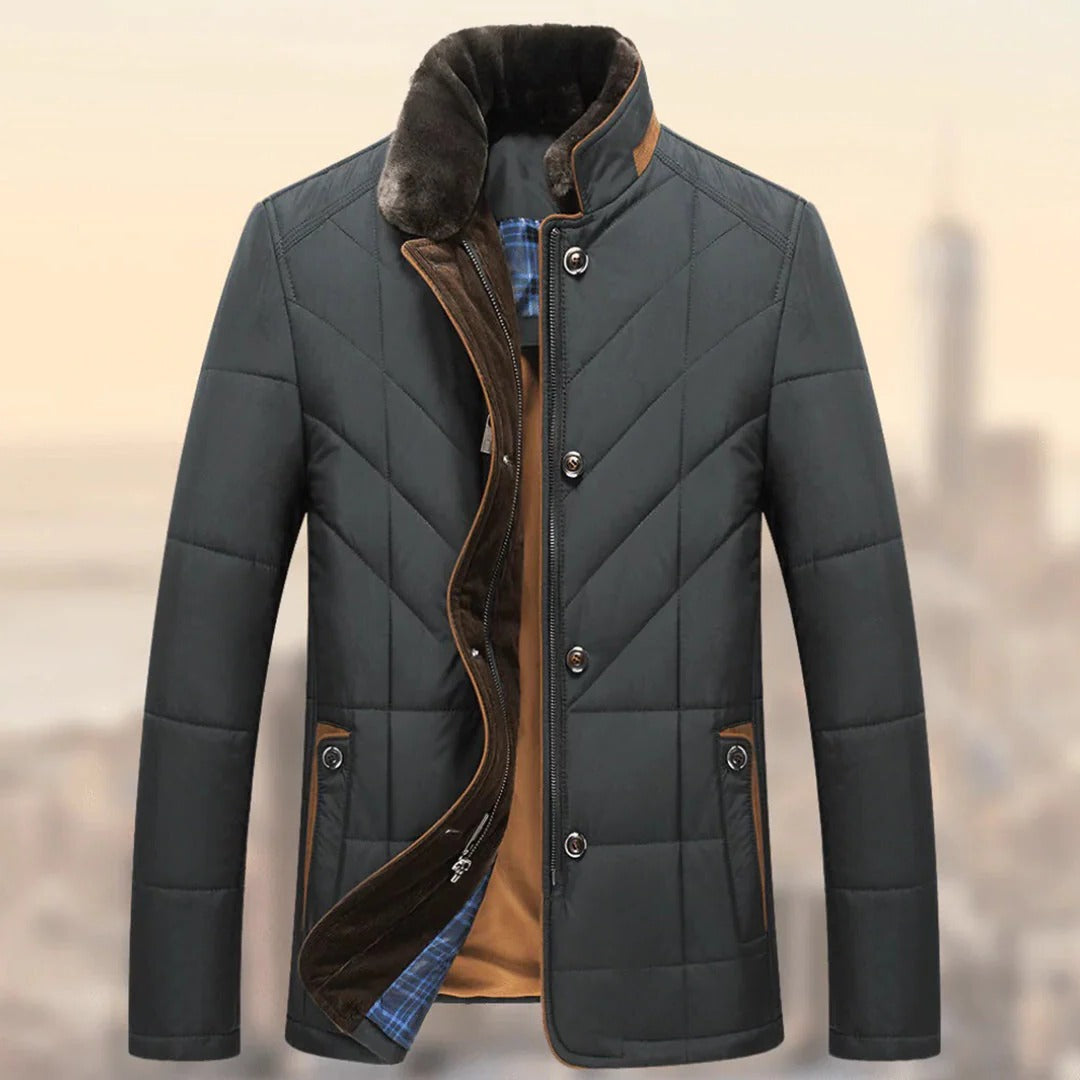 Stylish Insulated Winter Jacket for Men
