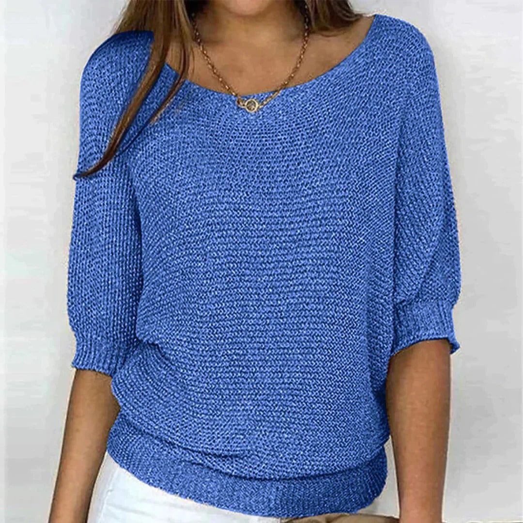 Chic and Cozy Knitwear Top