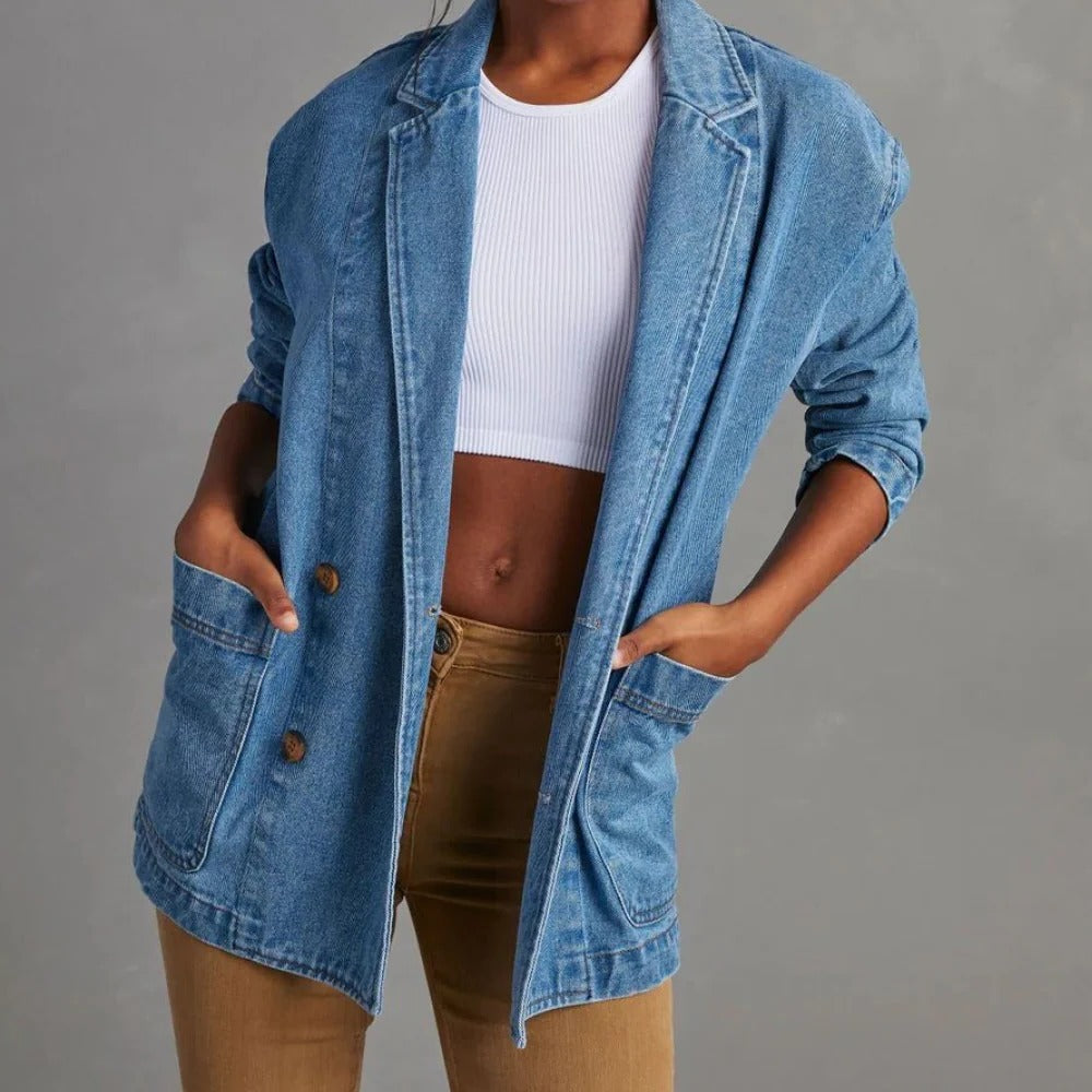 Chic Women’s Denim Jacket for Effortless Style