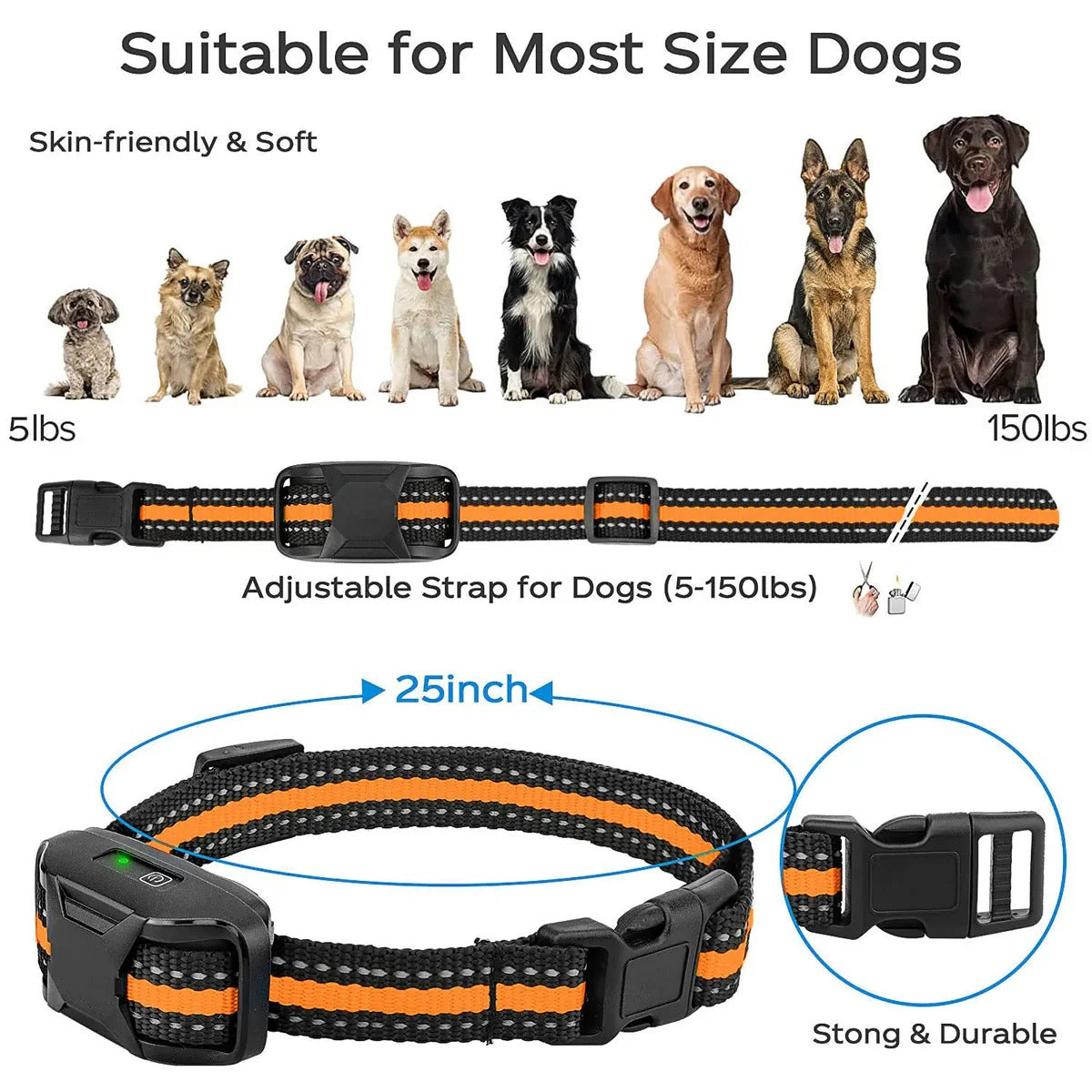 Long-Range Smart Dog Training Collar