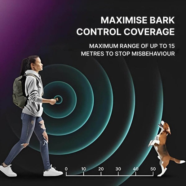Gentle Ultrasonic Bark Control System for Dogs