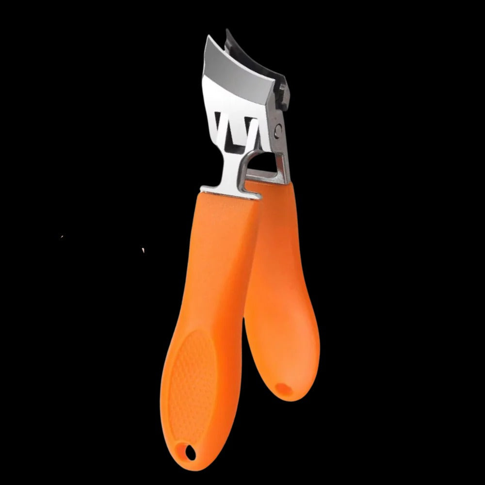 ErgoTrim Wide-Jaw Nail Clipper for Effortless Grooming