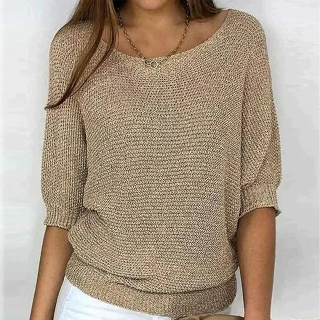 Chic and Cozy Knitwear Top