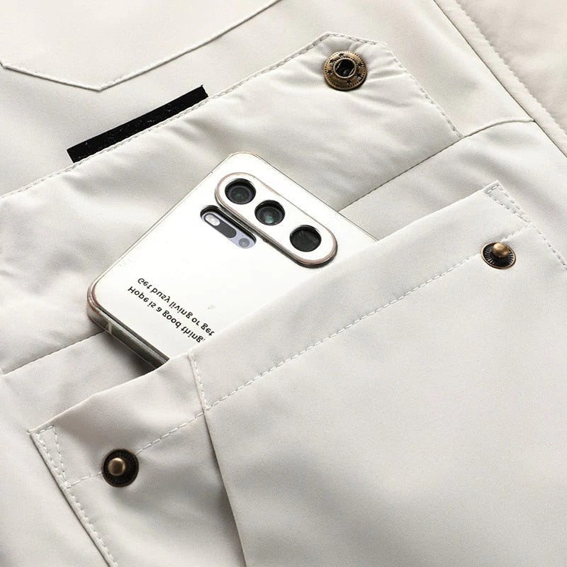 Men's Versatile Outdoor Jacket: Windproof & Waterproof