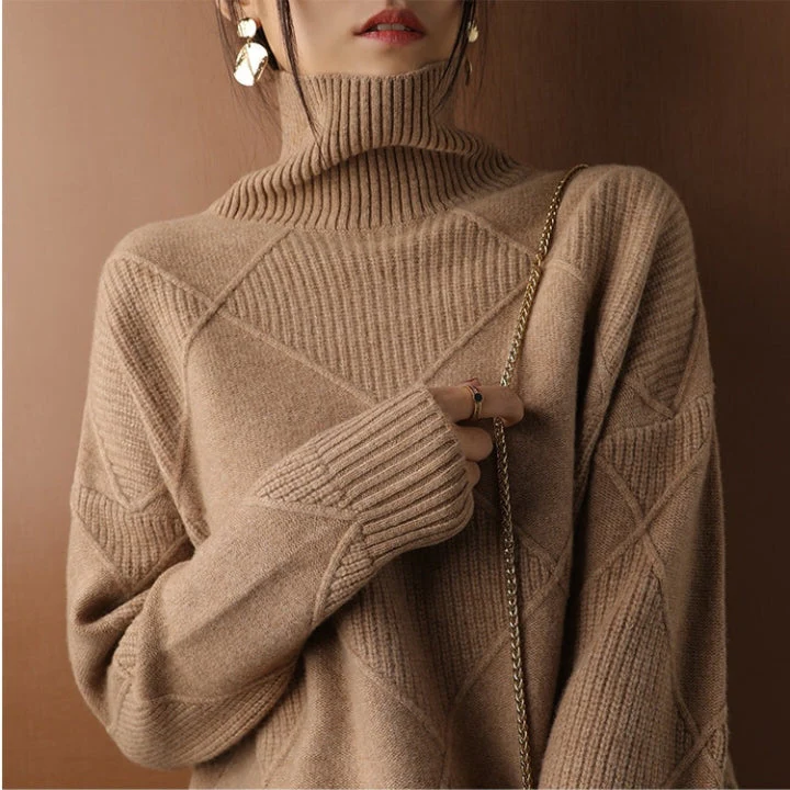 Cozy Elegance Wool Sweater for Women