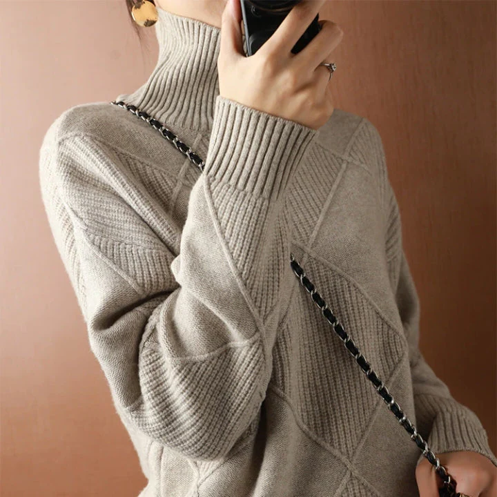 Cozy Elegance Wool Sweater for Women