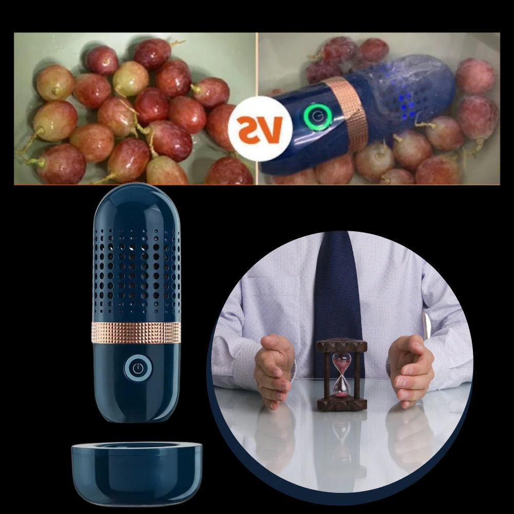 Portable Produce Purifier for Hassle-Free Cleaning