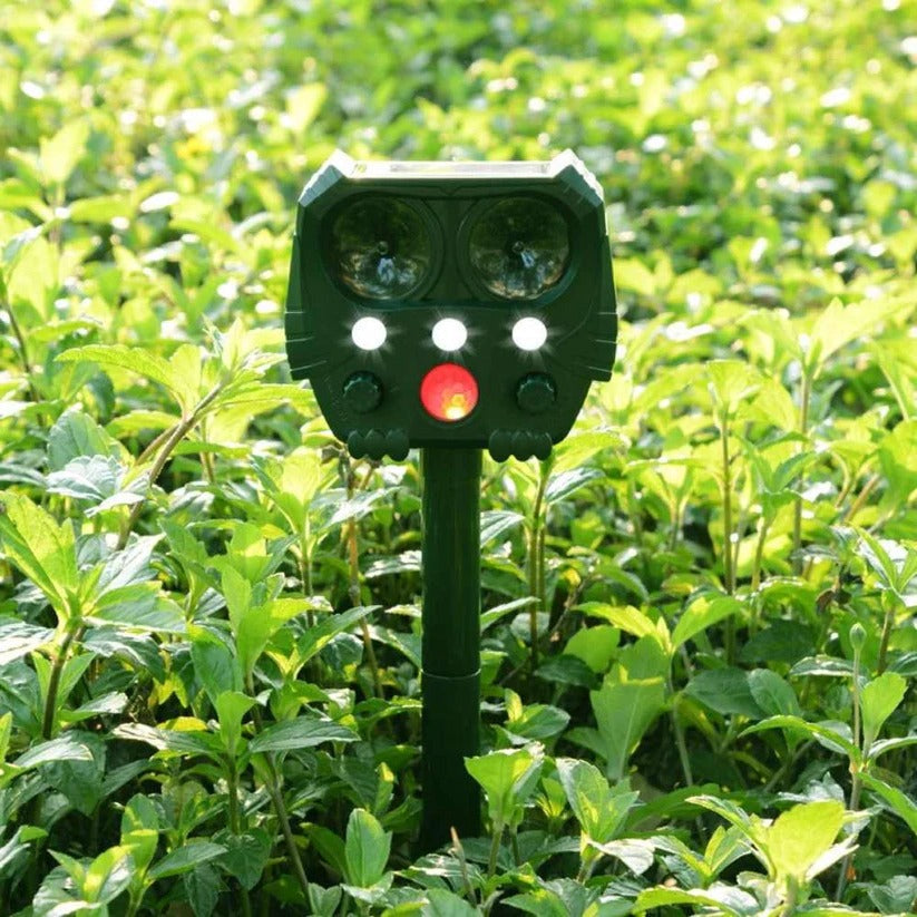 Eco-Friendly Motion-Activated Animal Deterrent Device