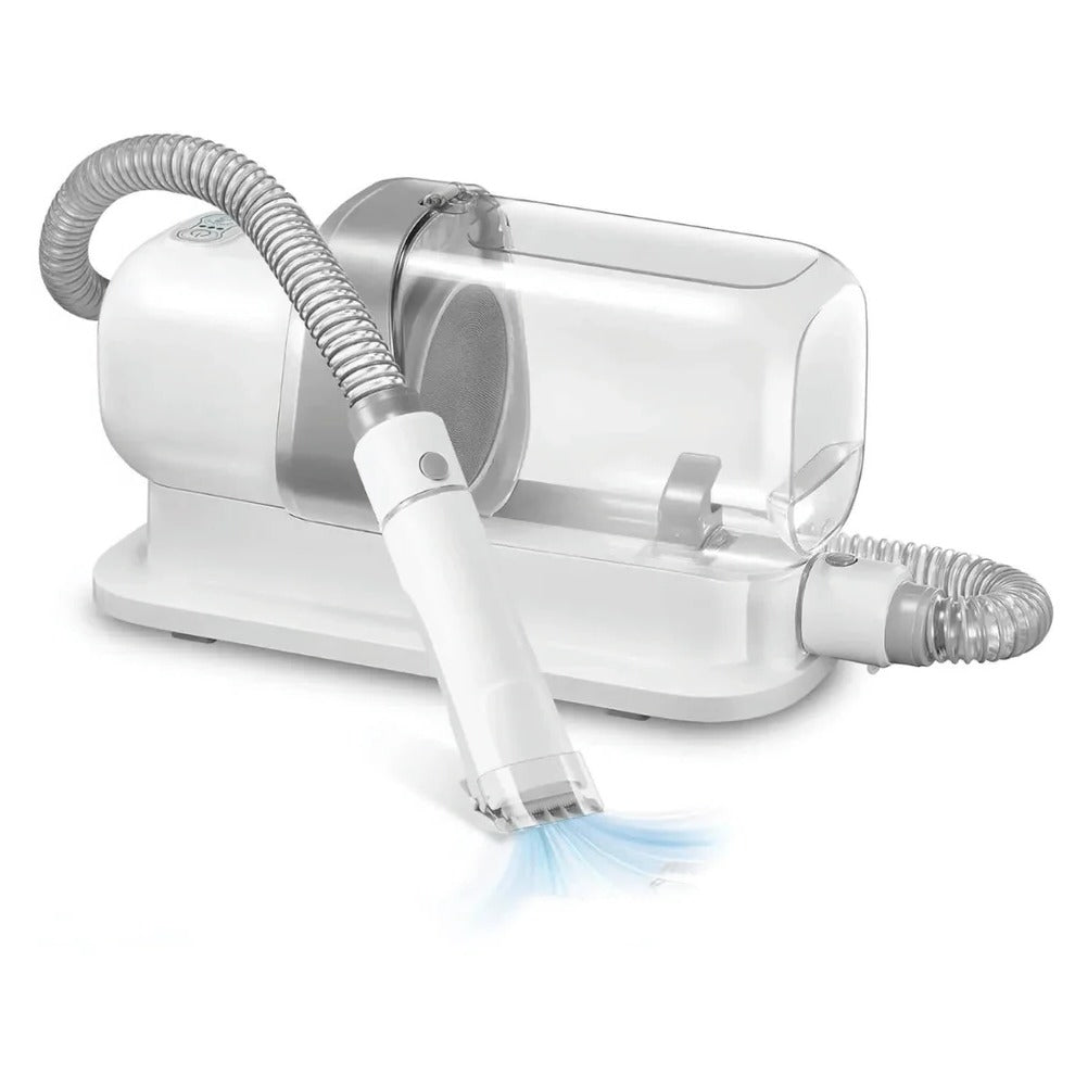 Quiet Pet Grooming Vacuum with Clippers & Brush Set | 77.7oz Bin