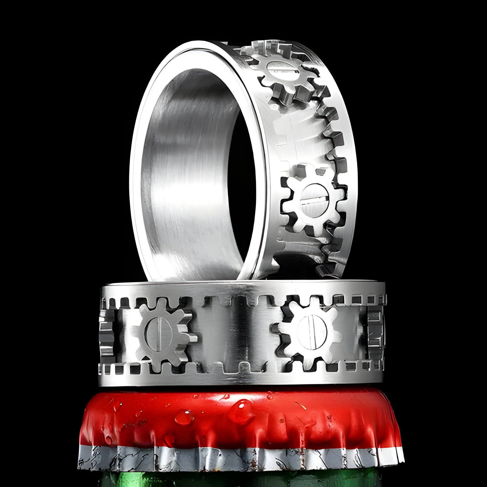 Stylish Spin Ring - Fidget & Fashion Combined