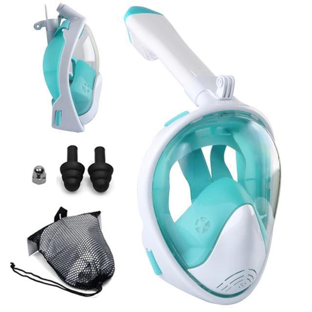 Panoramic Full Face Snorkel Mask for Ultimate Underwater Adventure