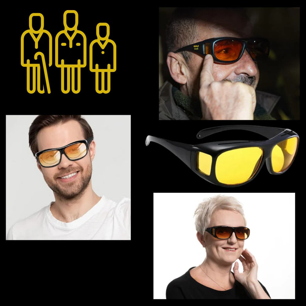 Enhanced Night Vision Driving Glasses for Safer Journeys