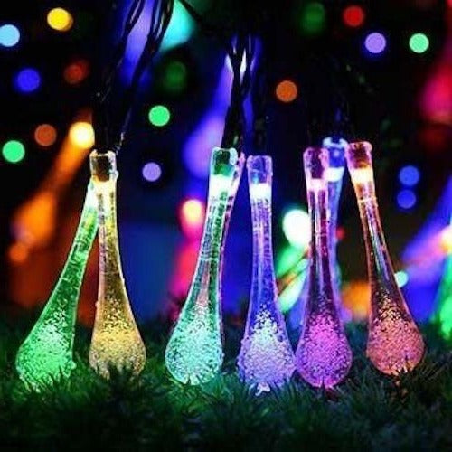 Eco-Friendly Solar String Lights (15.7FT, 20 LEDs)